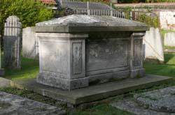 Broxholm grave in Sunbury, Middlesex