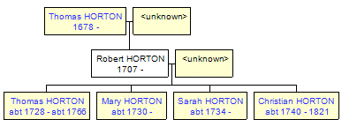 Mini tree diagram