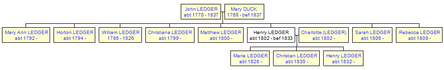 Mini tree diagram